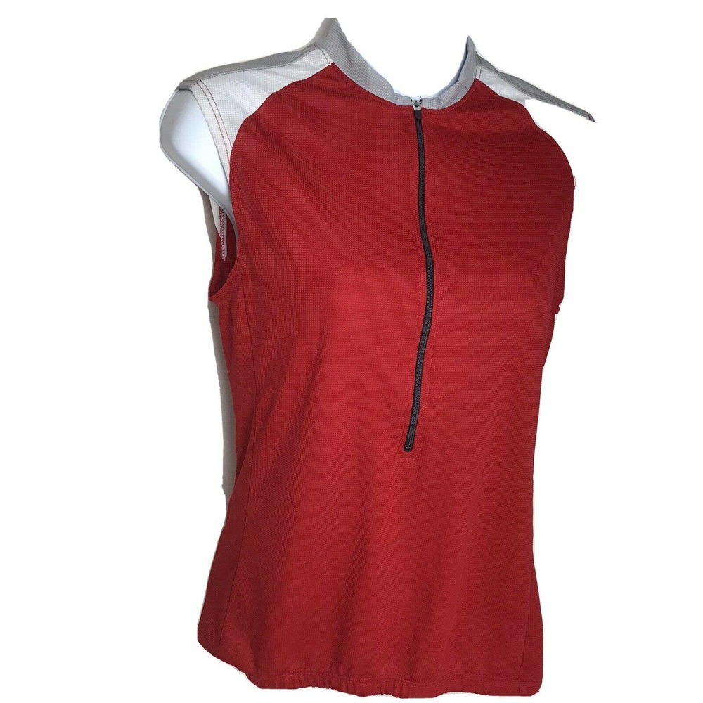 Bellwether Red Half Zip Cycling Jersey